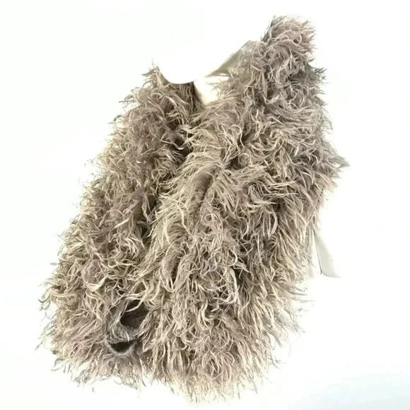 Silence + Noise fuzzy  infinity scarf - Picture 2 of 7